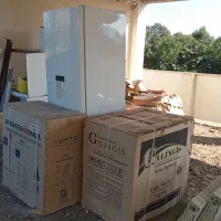 یخچال گاز و ماشبن لبایشویی دوقلو