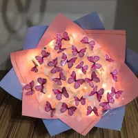 دسته گل‌پروانه|گل مصنوعی|سبزوار, بیهق شرقی|دیوار