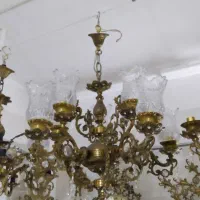 لوستر برنجی