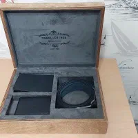 ست سه تیکه چرم مردانه مارال چرم