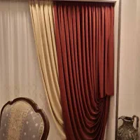 والان پرده بسیارشیک|پرده، رانر، رومیزی|تهران, مینی‌سیتی (شهرک نفت)|دیوار