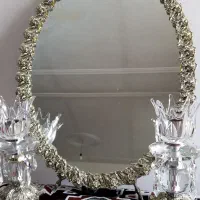 آینه و شمعدان کاملا نو نو