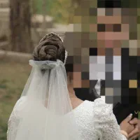 لباس عروس همراه تاج|لباس|گلستان (تهران), |دیوار
