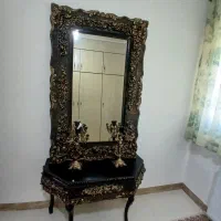 آینه کنسول|بوفه، ویترین، کنسول|همدان, |دیوار