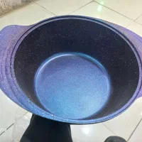 سرویس چدن ۴تیکه ابی کهکشانی|ظروف پخت‌وپز|مشهد, ایثارگران|دیوار