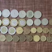 ۳۴ عدد سکه ایرانی قدیمی فروشی