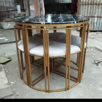 غذاخوری های کم جا و فورتیک اصل ضمانتی در هر سایز|میز و صندلی غذاخوری|خوی, |دیوار