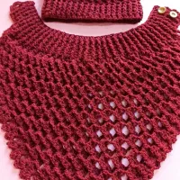 ست شال وکلاه بافتنی برای زمستان|لباس|مراغه, |دیوار