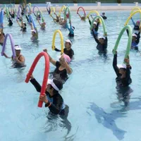 آبدرمانی ،ورزش در آب ،فیتنس در آب ، آموزش شنا