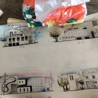 پروژه و اسکیس معماری برگی۲۰