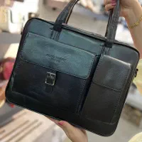 کیف دانشجویی مشکی جادار دوشی دستی چرم زنانه|کیف، کفش، کمربند|تبریز, |دیوار