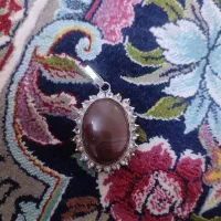 گردنبند نقره عقیق قدیمی