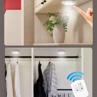 لامپ COB همراه ریموت دار بسته 3 عددی