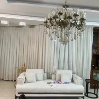 پرده حریر ساده شاین داره