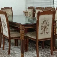 میز ناهار خوری|میز و صندلی غذاخوری|اهواز, سیصد دستگاه|دیوار