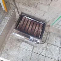 کباب پز استیل چدنی