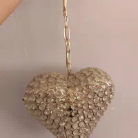 دو تا لوستر قلبی ویک عدد تک|لوستر و چراغ آویز|ایلام, |دیوار