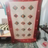 یک تخته گلیم دست بافت ا