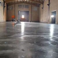 بتن ریزی کف ماله پروانه ای