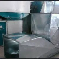 ساخت نصب کانال کولر ناودانی هود صنعتی