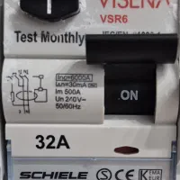 محافظ جانRCDدوپل۳۲آمپر ۳۰ میلی‌آمپر VISENA VSR6