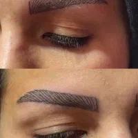 مدل فیبروز ابرو میکروبلیدینگ هاشور مویی