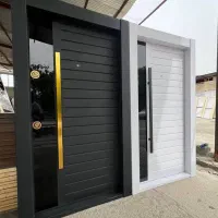 درب ورودی/درب / ضد سرقت / درب روکش راش