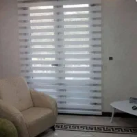 انواع پرده زبرا تُرک، دومکانیزم چاپی کرکره فلزی DK|پرده، رانر، رومیزی|مشهد, صیاد شیرازی|دیوار