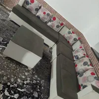 مبل 7 نفره مدل ال|مبلمان خانگی و میز عسلی|فیروزآباد (فارس), |دیوار