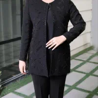 کت شلوار زنانه مجلسی پالتو زنانه نو  مانتو سایز ۵۶