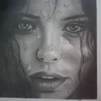 انجام نقاشی سیاه قلم
