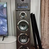 اسپیکر ایستاده، دو قلو، در حد نو با کارتون|سیستم صوتی خانگی|شیراز, ده پیاله|دیوار