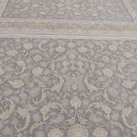 فرش طلاکوب۹متری گل برجسته