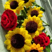 دسته گل|گل مصنوعی|کرج, کرج نو|دیوار