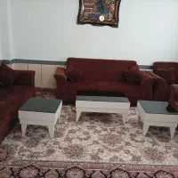 مبل 8نفره ترکیه همراه جلو مبلی|مبلمان خانگی و میز عسلی|سردشت, |دیوار