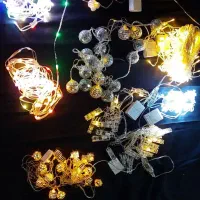 ریسه و شمع|ریسه و چراغ تزئینی|قم, چهل درخت‎|دیوار