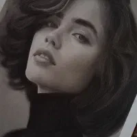 پرتره سیاه قلم ،امضای لوکس خانه شما|تابلو، نقاشی، عکس|کاخک, |دیوار