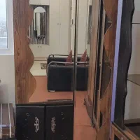 سرویس کمد سه تکه درحدنو|جاکفشی، کمد، دراور|زنجان, |دیوار