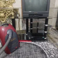 تلویزیون رنگی قدیمی.|تلویزیون و پروژکتور|کرمان, |دیوار