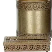 ست سطل و جا دستمال کاغذی