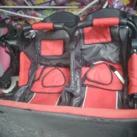 کالسکه با کیفیت دوقلوی خارجی happy baby درحد نو|کالسکه و لوازم جانبی|اصفهان, پوریای ولی|دیوار