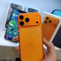 آیفون iPhone 17promax طرح اپل/دوربین پیشرفته بزرگ