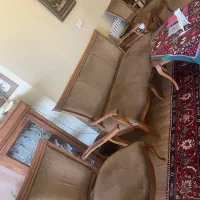 مبلمان ۹ نفره همراه با غذاخوری ۶ نفره و کنسول