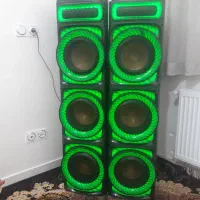 دو عدد باند سینما خانوداه بزرگ با میکروفن و کنترل