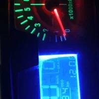 کیلومتر نیمه دیجیتال انژکتوری|موتورسیکلت|آران و بیدگل, |دیوار