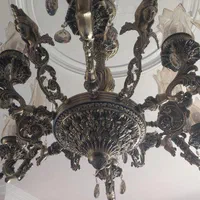 لوستر سالن و آشپزخانه|لوستر و چراغ آویز|تهران, گلستان (شهرک راه آهن)|دیوار