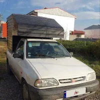 پراید وانت 151 مسقف 1402 بی رنگ بی ضربه پلمپ