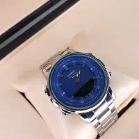 ساعت مچی مردانه Casio AMW 880D دو زمانه بند استیل|ساعت|اصفهان, امامزاده اسماعیل|دیوار