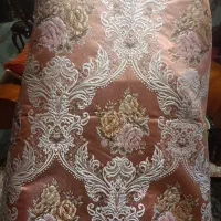 دوعدد پنل پرده نو ساتن طلا کوب|پرده، رانر، رومیزی|تهران, نیلوفر|دیوار