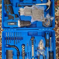 کیت کامل دریل شارژی اصلی|ابزارآلات|سیرجان, |دیوار